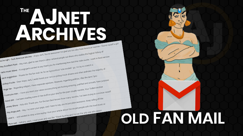 AJnet Archives: Fan Mail