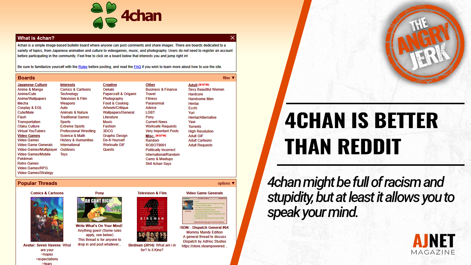 4chan Is Better Than Reddit