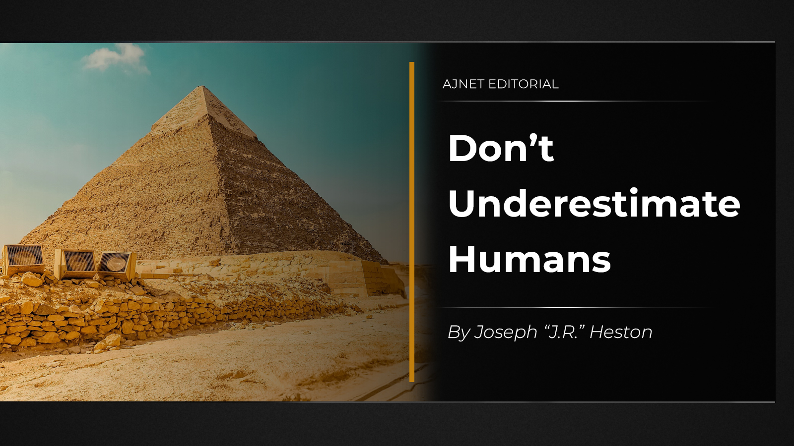 Don’t Underestimate Humans