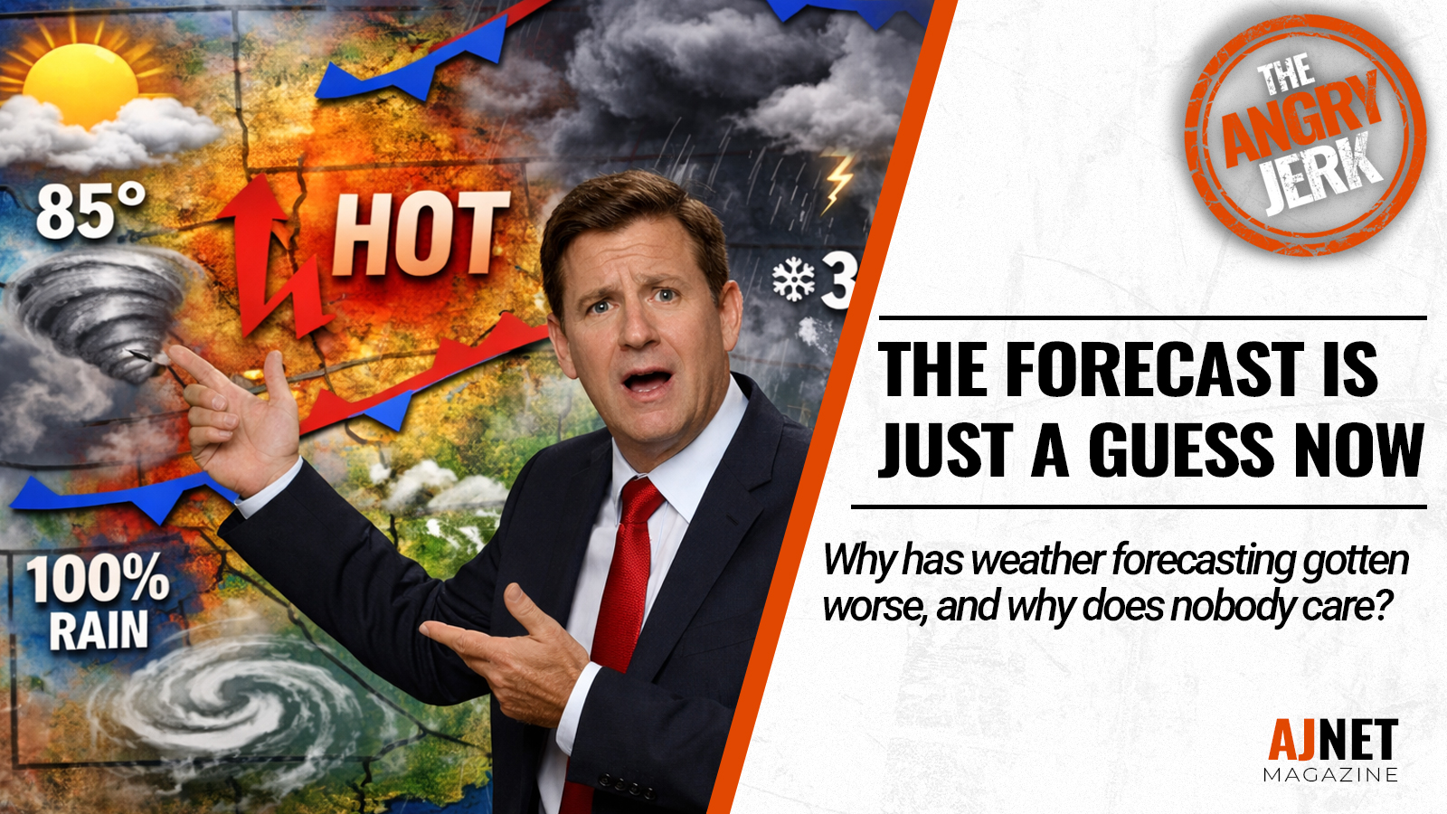 The Weather Forecast Is a Guess at This Point
