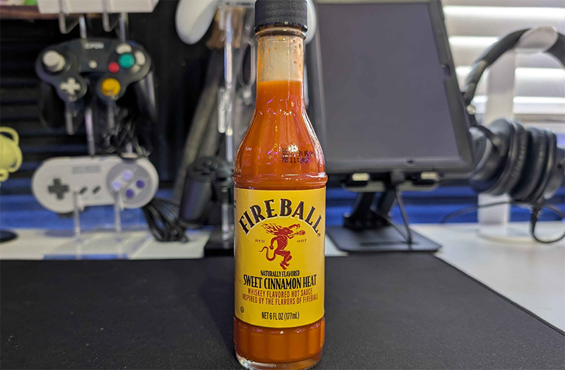 I tried Fireball Whisky Hot Sauce