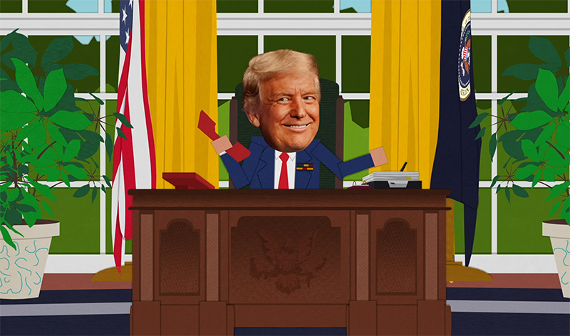 Stop crying about the South Park Trump episode.
