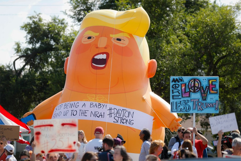 Trump is back, here we go again.