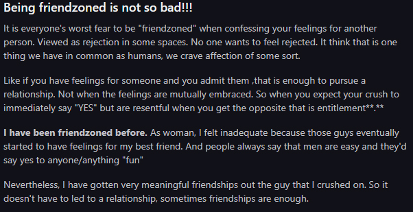 Screenshot of a Reddit post from r/unpopularopinion displayed in dark mode. The post contains a user-written opinion followed by several paragraphs of explanation and edits beneath the title.