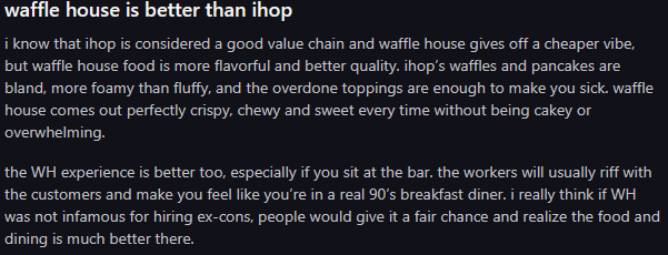Screenshot of a Reddit post from r/unpopularopinion displayed in dark mode. The post contains a user-written opinion followed by several paragraphs of explanation and edits beneath the title.